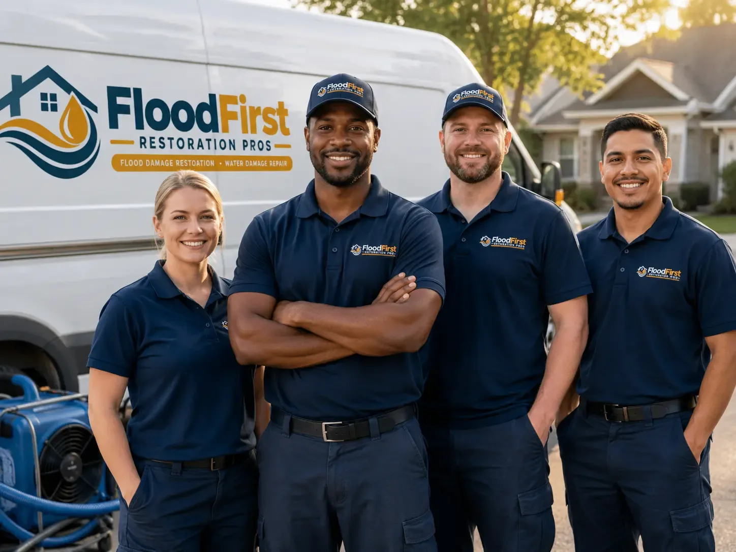 Flood Damage Restoration company in North Matewan, WV